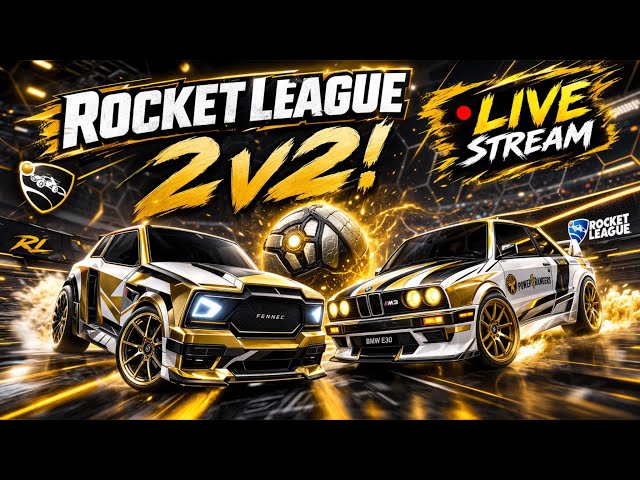 Relaxed 2v2 Ranked Climb ⚽ | Rocket League | No Mic | USE CODE: J-SHOKK