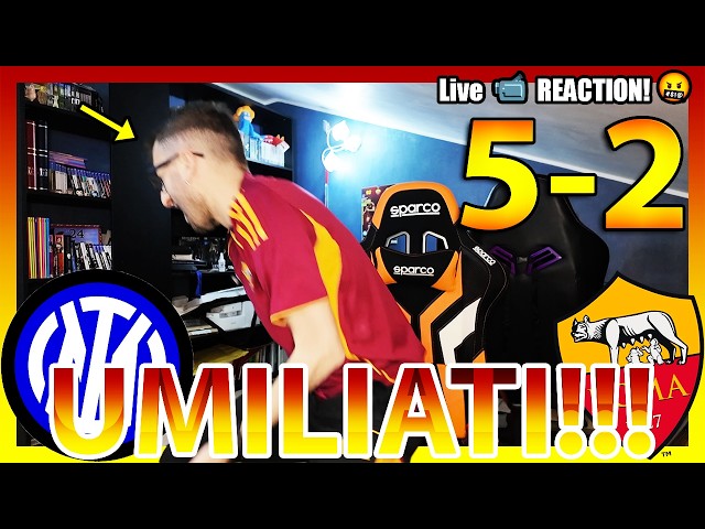 HUMILIATED! 😡 INTER-ROMA 5-2 | Live Reaction