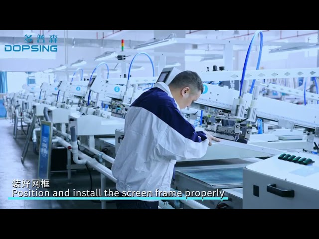 Dopsing's AI-powered automatic registration machine! Precision, speed, innovation in every print