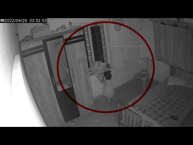 Real ghost Caught on camera ( Horror Video )