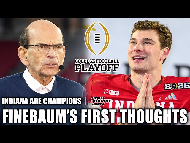 Paul Finebaum is ‘GOBSMACKED’ by Indiana’s ‘BREATHTAKING’ season | The Matt Barrie Show