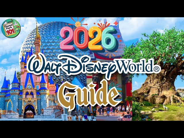Walt Disney World - RIDES & ATTRACTIONS 2026 - All Rides & Shows in All 4 Parks - Orlando, Florida