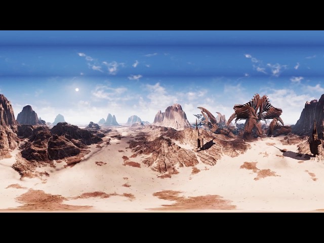 Sci Fi Architecture Scenes - Preliminary Sketches