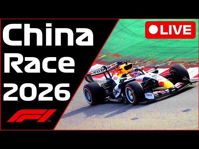🔴F1 LIVE -  China GP RACE - Commentary + Live Timing