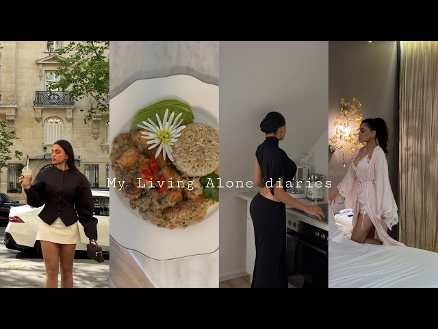 My Living Alone Diaries | Day In The Life, Getting ready, Paris, Cooking