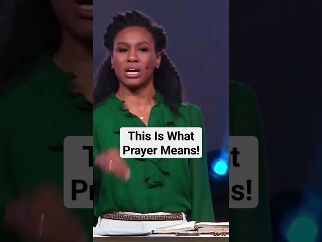 Prayer Explained By Priscilla Shirer #gospel #gospelcontent #priscillashirer