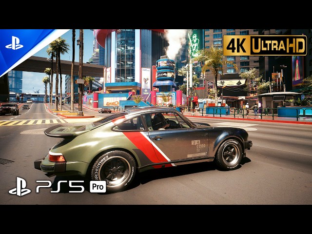 Cyberpunk 2077 - Update (PS5 PRO) Enhanced - Ray Tracing Gameplay 4K 60FPS