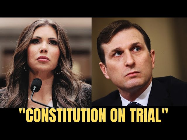 "Dan Goldman Confronts Kristi Noem Over Court-Ordered Due Process"