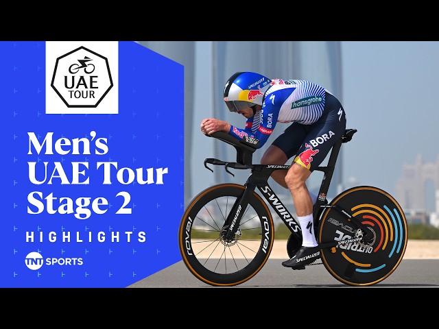 UNSTOPPABLE 🔥 | UAE Tour Stage 2 Race Highlights | TNT Sports Cycling
