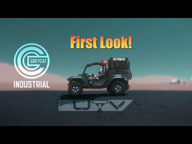 Star Citizen - Greycat UTV - First Look!