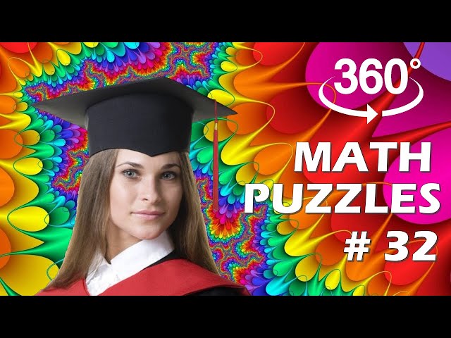 Math Quiz | Math Puzzles | 360°VR #32