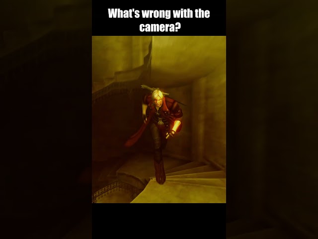 Why is the camera in DMC like this? #nero #dante #devilmaycry #devilmaycry4  #gaming #anime