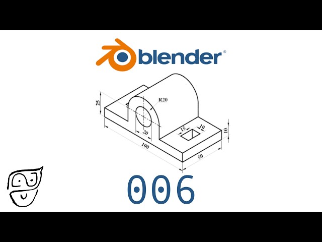 006 Blender حنعمل المجسم ده