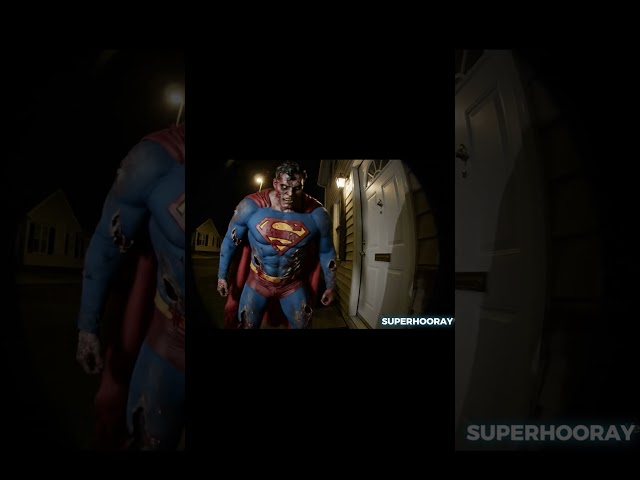 Terrifying Zombie Superman Caught on Camera 😱