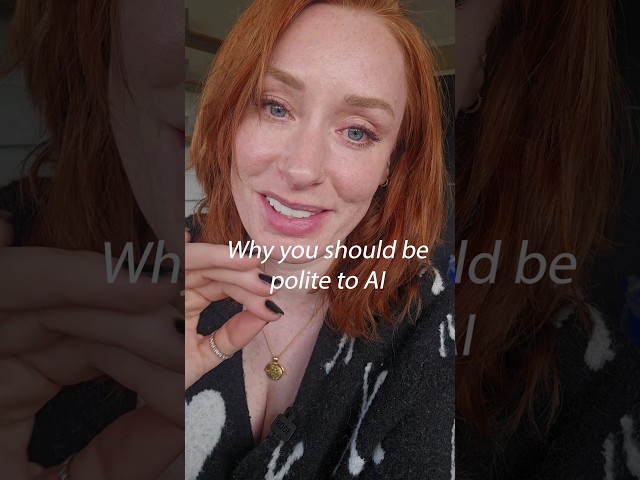 Why you should be polite to AI