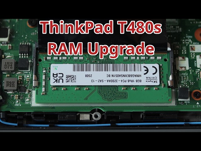 Lenovo ThinkPad T480s RAM Upgrade: Step-by-Step Installation Guide #t480s #thinkpad #ram