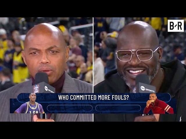 Shaq & Chuck Play Trivia on Their College Stats