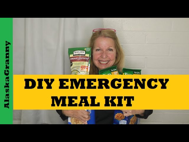 DIY Emergency Meal Kit...Survival Food Bucket