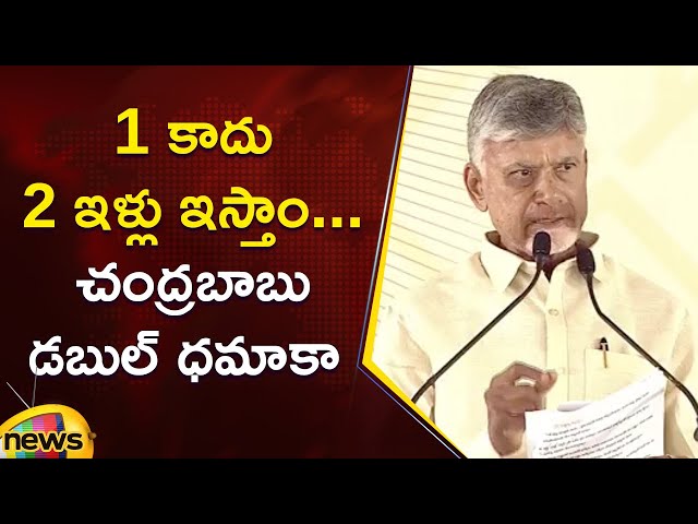 CM Chandrababu Says Good News To Housing Beneficiaries | TDP | Annamayya District | AP Govt