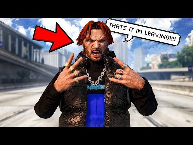 Trolling British E-Thugs Until They Crash Out In GTA RP