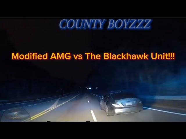 Blackhawk Unit Gets COOKED By Mercedes Benz AMG During High speed Pursuit | Clayton County Sheriff