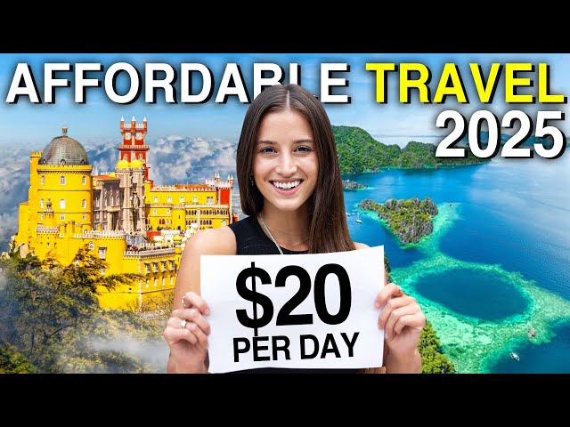 25 SHOCKINGLY Cheap Places to Travel in 2025