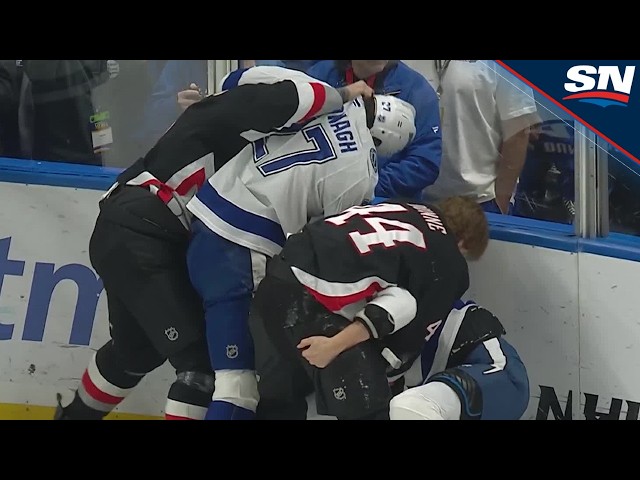 Sabres-Lightning Bad Blood Continues With First-Period Brawl