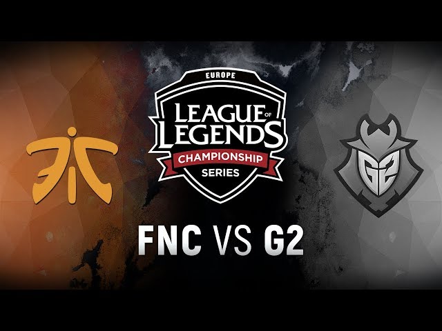 FNC vs. G2 - Week 3 Day 1 | EU LCS Summer Split | Fnatic vs. G2 Esports (2018)