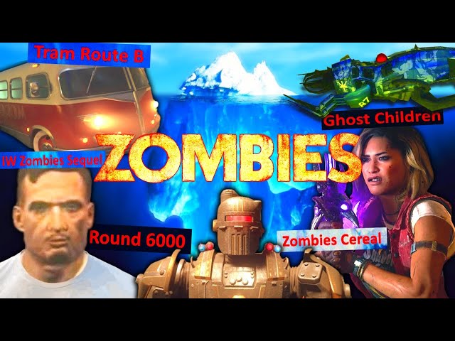 THE CALL OF DUTY ZOMBIES ICEBERG 6: A FURTHER Dive Down...