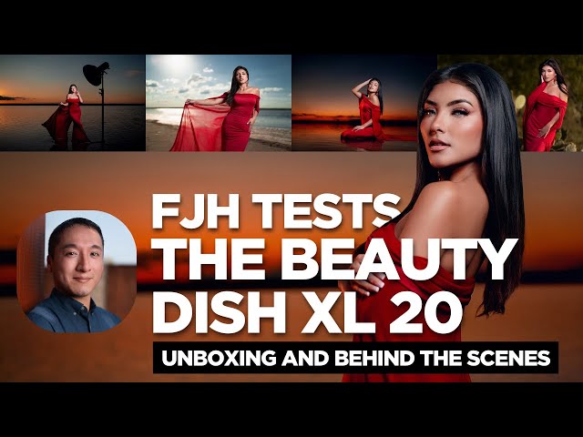 FJH’s Stunning Portrait Session with MagMod’s Beauty Dish XL 20 Pro Kit!