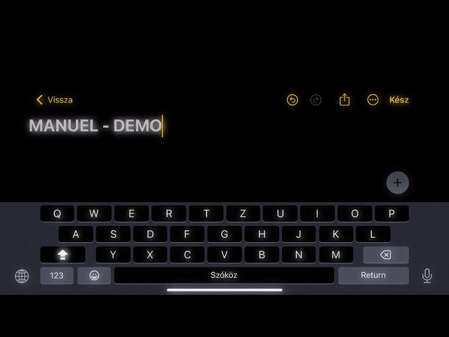 Manuel - Demo (Official Music Visualizer)