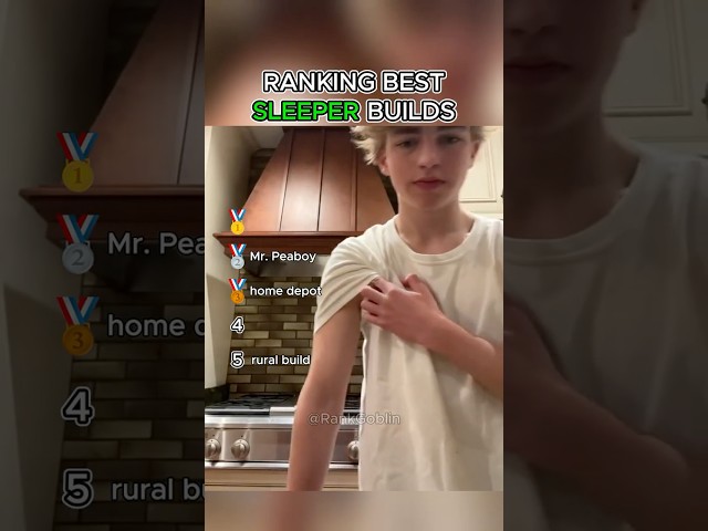 Ranking Best Sleeper Builds