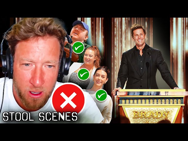 Dave Portnoy's Jealous Tom Brady’s Roast Invited His Employees Over Him | Stool Scenes