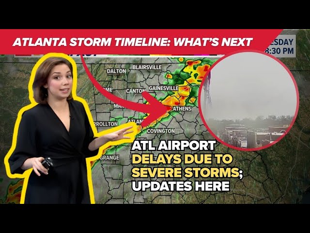 Storms could pop back up this evening in Atlanta | Thanksgiving Travel impacts, weather updates