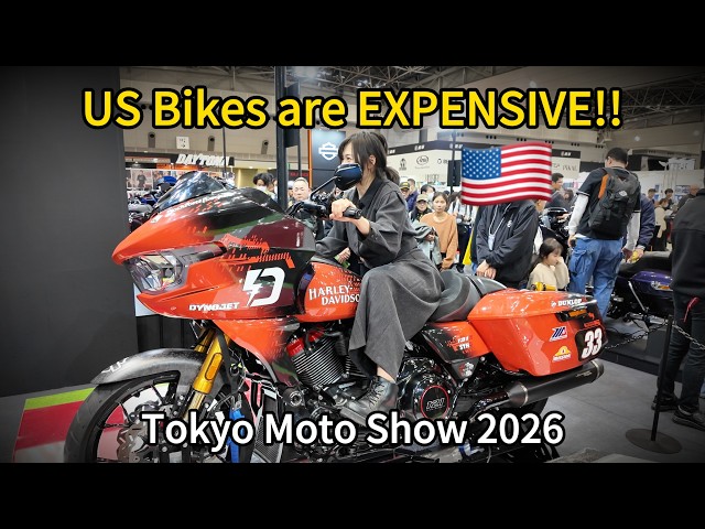 Harley & Indian Prices in Japan 🇯🇵 | More Expensive Than You Think? | Tokyo Moto Show Part 2