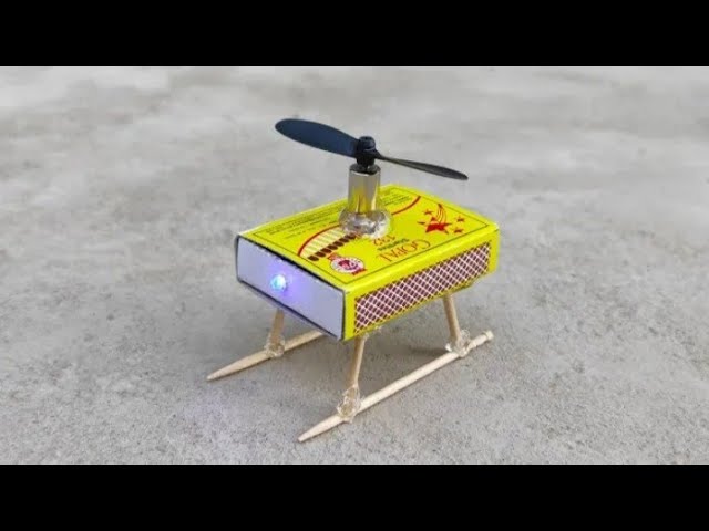 How To Make rc Helicopter at Home || dc motor awesome ideas || diy motor helicopter