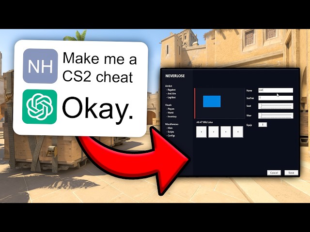 Remaking CS2 Cheats With AI