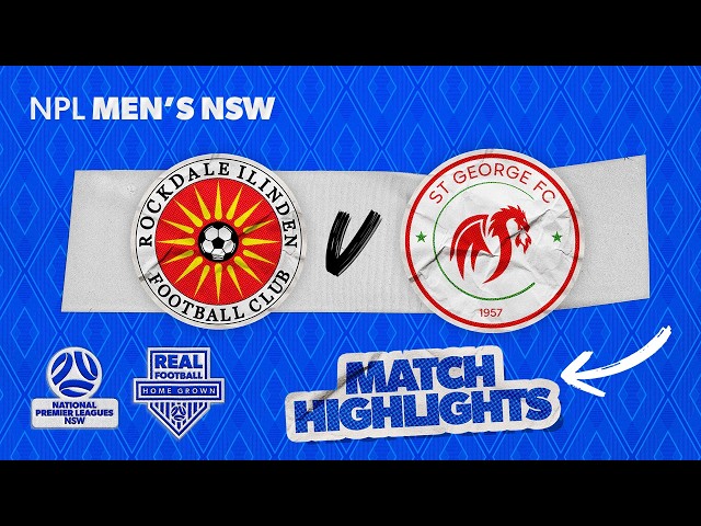 NPL Men's NSW Round 9 Highlights – Rockdale Ilinden v St George FC