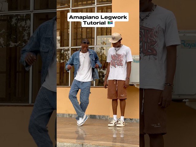 Amapiano legwork tutorial #amapiano #dance #tutorial