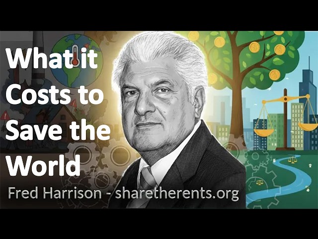 What Does It Really Cost to Save the World? | Fred Harrison