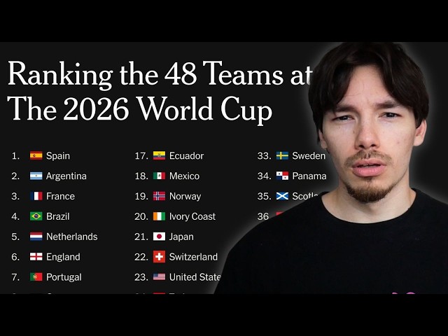 The Athletic Drops Diabolical World Cup Power Rankings