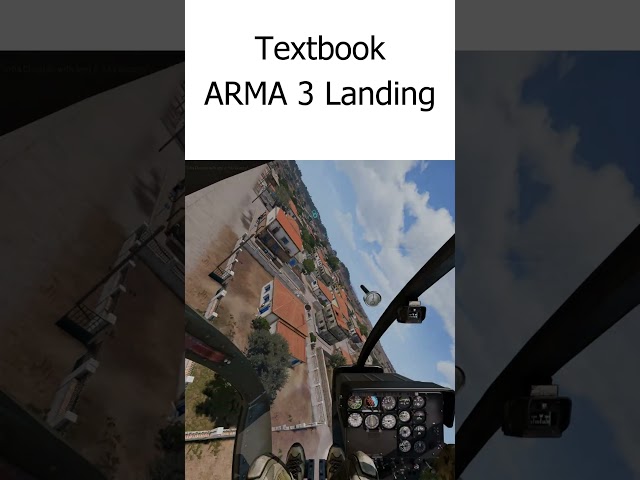 TIGHT LANDING IN THE CITY!