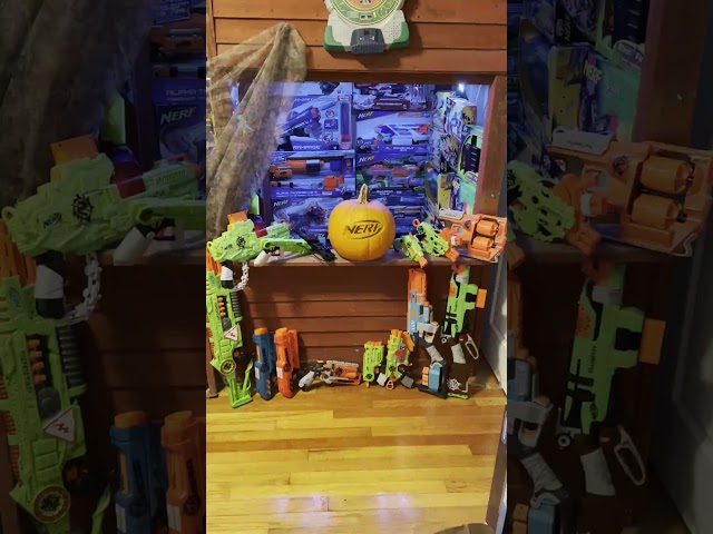 NERF PUMPKIN & ZOMBIE STRIKE COLLECTION | HAPPY HALLOWEEN 2023