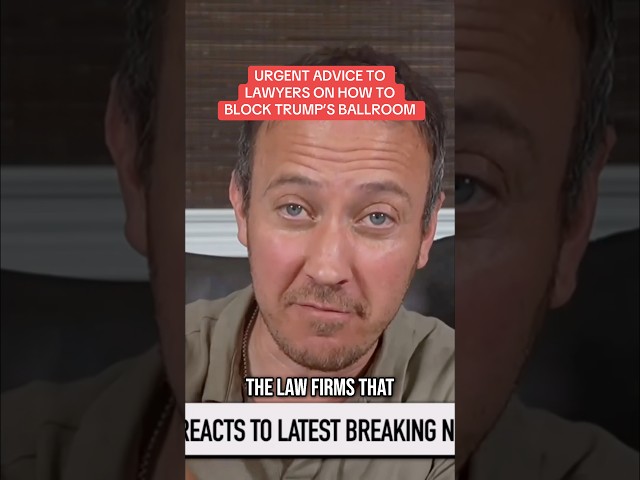 Ben Meiselas gives URGENT ADVICE to Lawyers to BLOCK TRUMP BALLROOM