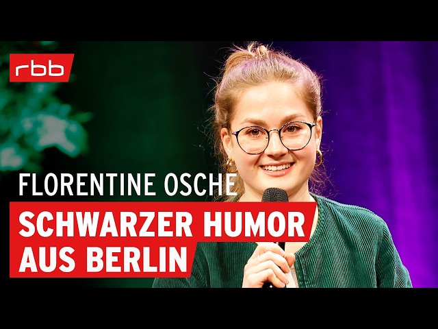 Vom 0,9er-Abi zur Comedy-Bühne: Florentine Osche im Interview | Comedienne