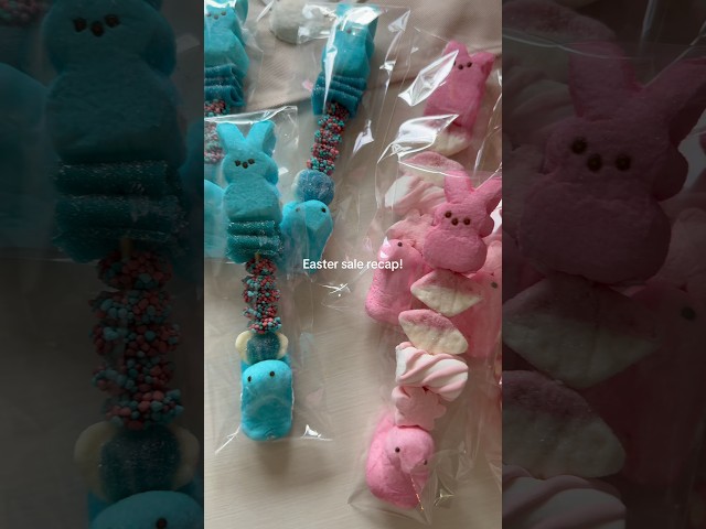 Easter candy skewer sale recap! #treatmaker #candybusiness #candy #candymaker