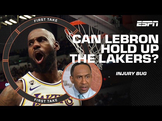 Stephen A. has NO HOPE for LeBron & the Lakers without Luka & AD 🗣️ 'THEY'RE DONE!' | First Take