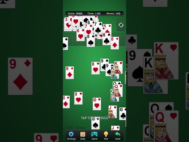 Classic Mobile Game Solitaire - Classic Game ASMR (438)
