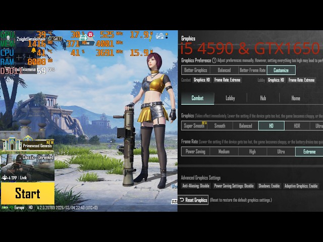 Livik  HD Graphics Benchmark GTX1650 & i5 4590 Complete Game