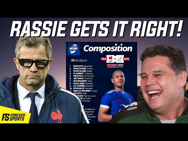 France Copy the Boks! Rassie Predicted It Exactly! | France vs Springboks Team Reveal